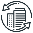 Mortgage consultation icon – quick phone or email inquiry